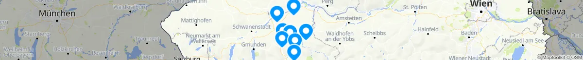 Map view for Pharmacies emergency services nearby Pfarrkirchen bei Bad Hall (Steyr  (Land), Oberösterreich)